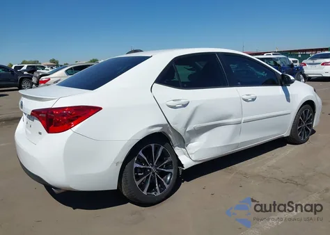 2017 Toyota Corolla Se из США, поврежденный, VIN 2T1BURHE0HC873377